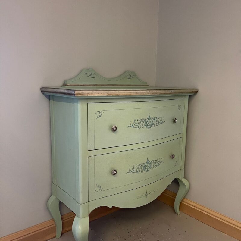 Commode Brume — Pin cérusé